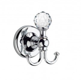 Крючок MADRAS ORIENTE SWAROVSKI двойной, хром