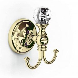 Крючок MADRAS ORIENTE SWAROVSKI двойной, золото