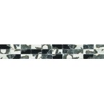 List. MOS. FOGLIA PLATINO BIANCO RETT