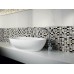 List. MOS. FOGLIA PLATINO BIANCO RETT
