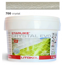 Фуга Litokol Starlike EVO Crystal 700 хамелеон, 1кг.