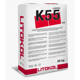 Клей Litokol LITOPLUS K55 на цементній основі, 20кг, сірий