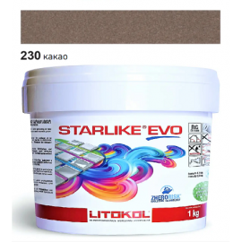 Фуга Litokol Starlike EVO 230, какао, 1кг.