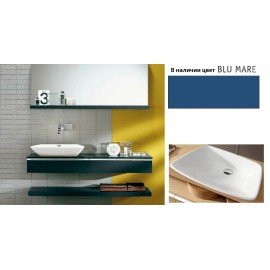 Комплект мебели MILLDUE Fly BLU MARE умывальн, столешница, тумба, зеркало, тумба для стир.машины, пеналы