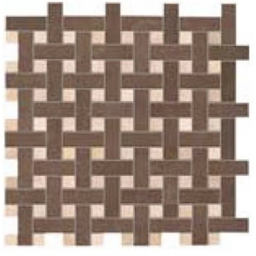 INTRECCIO BEIGE MARRONE MOSAICO