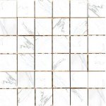 CALACATTA MOSAICO LAP. RETT. 6MM