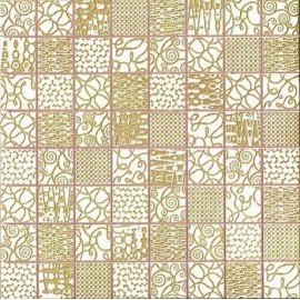 MOSAICO GALAXY BIANCO SU RETT