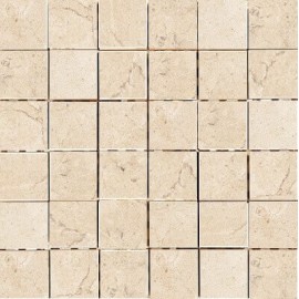 CREMA MARFIL MOSAICO LAP. RETT. 6MM