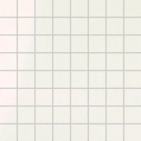 MOSAICO BIANCO LUCIDO SU RETT
