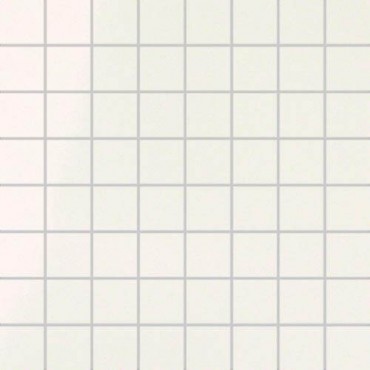 MOSAICO BIANCO LUCIDO SU RETT