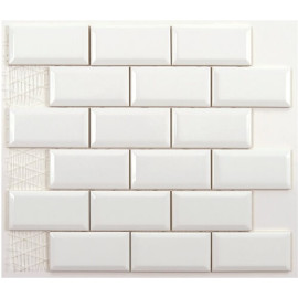 BISEL. BLANCO ENMALLADO 5 x 10