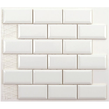 BISEL. BLANCO ENMALLADO 5 x 10