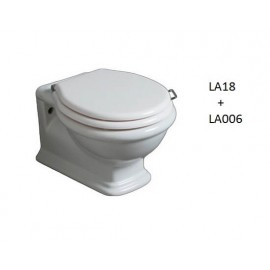 Унитаз SIMAS LANTE LA18 консольный c сидением LA006 soft-close