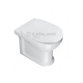 Унитаз Catalano CANOVA ROYAL 53 напольный, сидение белое, крепление