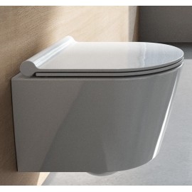 Унитаз Catalano Zero 45 консольный, сидение soft-close, крепление