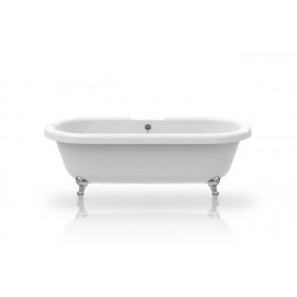 Ванна EDWARDIAN акриловая, на 4 хром ножках , слив перелив 010009102 хром